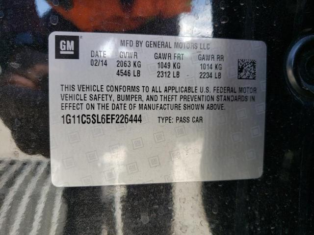 Photo 10 from auction – 2014 CHEVROLET MALIBU 1LT with VIN 1G11C5SL6EF226444
