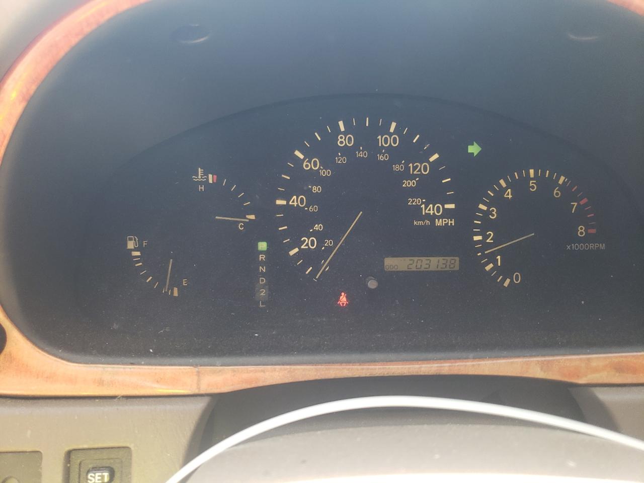 Photo 8 from auction – 2001 LEXUS RX 300 with VIN JTJGF10U410107248