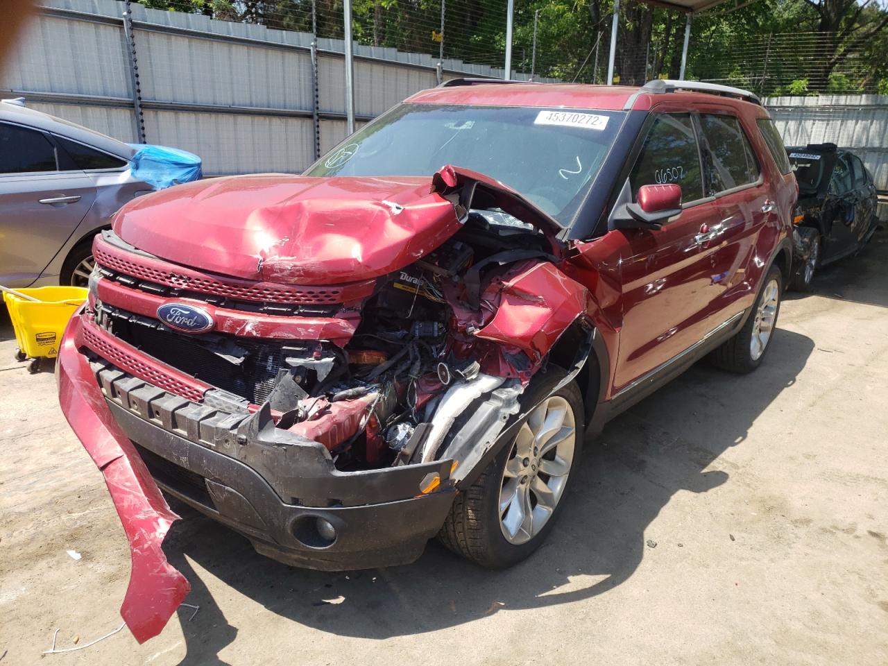Photo 15 from auction – 2014 FORD EXPLORER L with VIN 1FM5K7F81EGA70204
