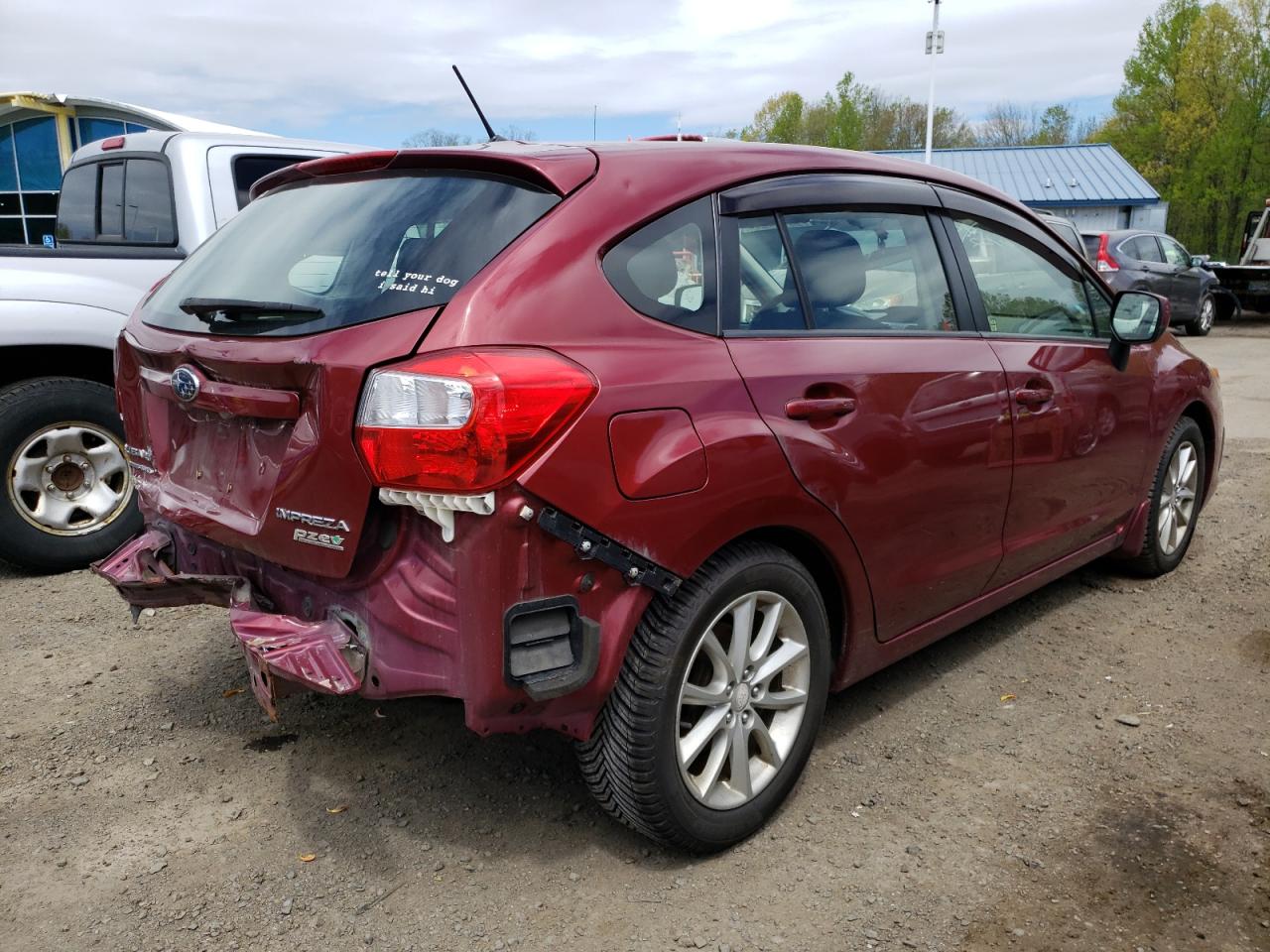 Photo 4 from auction – 2014 SUBARU IMPREZA PR with VIN JF1GPAC63E8236317