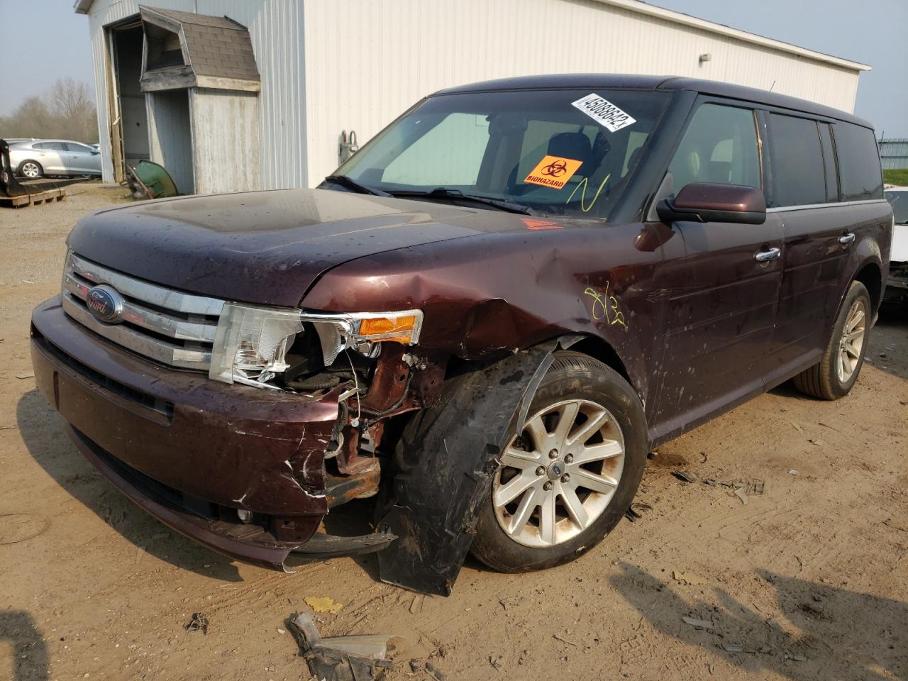 Photo 2 from auction – 2009 FORD FLEX SEL with VIN 2FMDK52C39BA73757