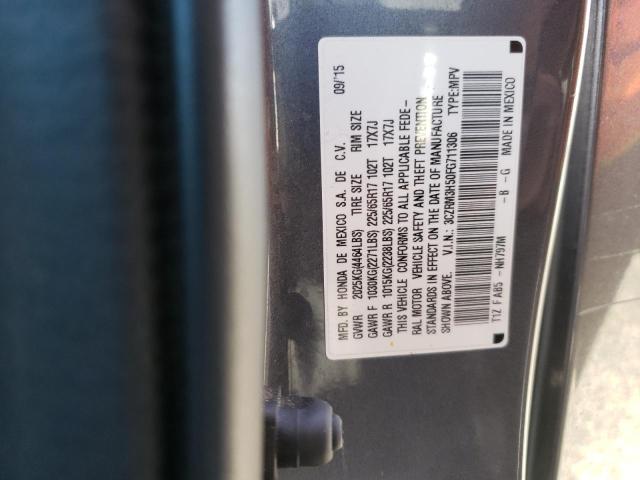 Photo 10 from auction – 2015 HONDA CR-V EX with VIN 3CZRM3H50FG711306