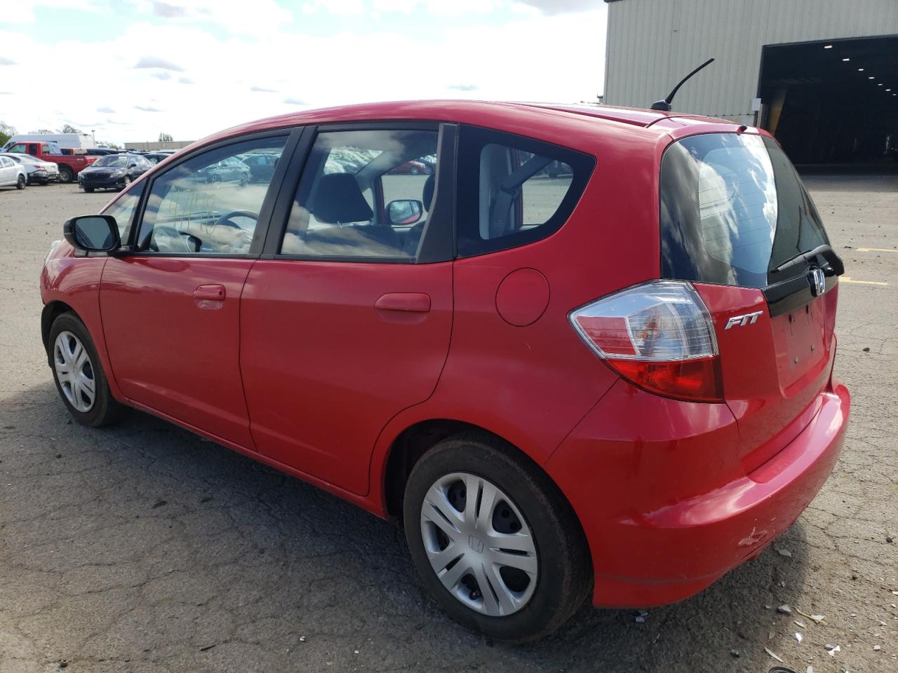Photo 3 from auction – 2010 HONDA FIT with VIN JHMGE8H20AC040551