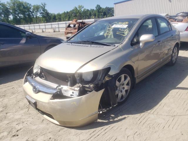 Photo 2 from auction – 2008 HONDA CIVIC LX with VIN 1HGFA16548L033269
