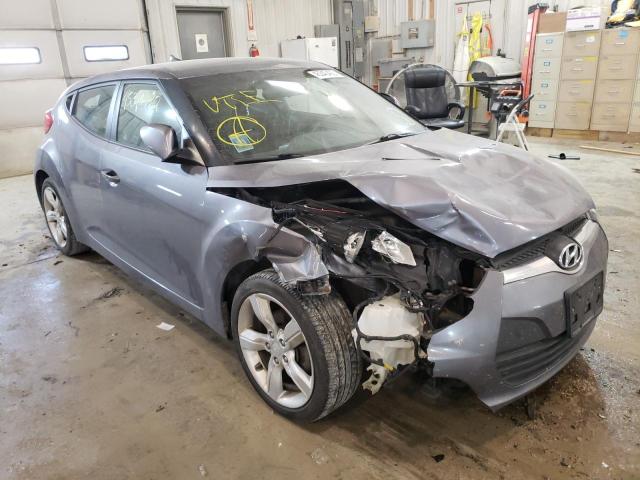HYUNDAI VELOSTER 2015 with VIN KMHTC6AD3FU236356 - Photo from auction