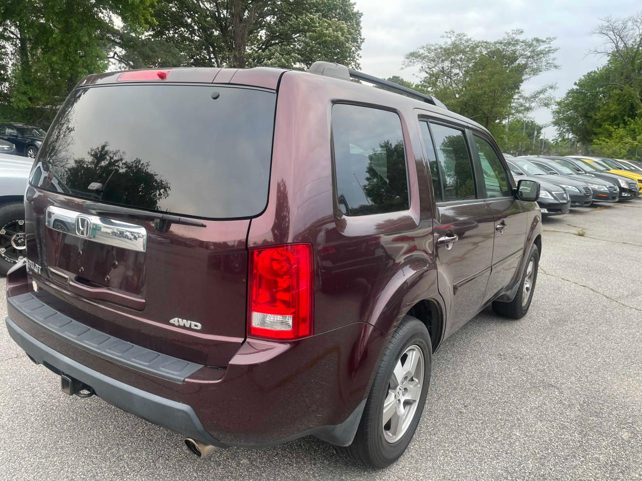 Photo 4 from auction – 2010 HONDA PILOT EXL with VIN 5FNYF4H53AB011683