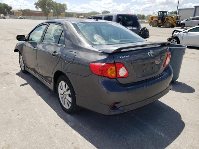 Photo 3 from auction – 2009 TOYOTA COROLLA BA with VIN 1NXBU40E59Z142510