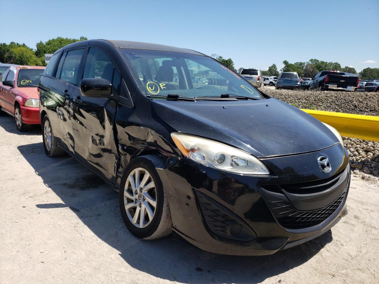 MAZDA 5 2012 with VIN JM1CW2BL0C0139807 - Photo from auction