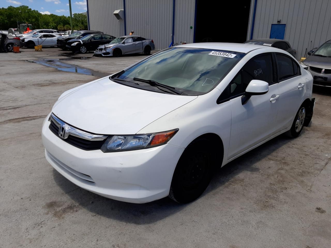 Zdjęcie 2 z aukcji – 2012 HONDA CIVIC LX z VIN 2HGFB2F50CH563702