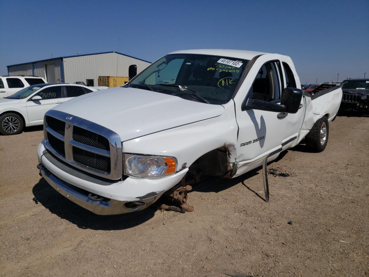 Photo 9 from auction – 2005 DODGE RAM 2500 S with VIN 3D7KS28C85G762367