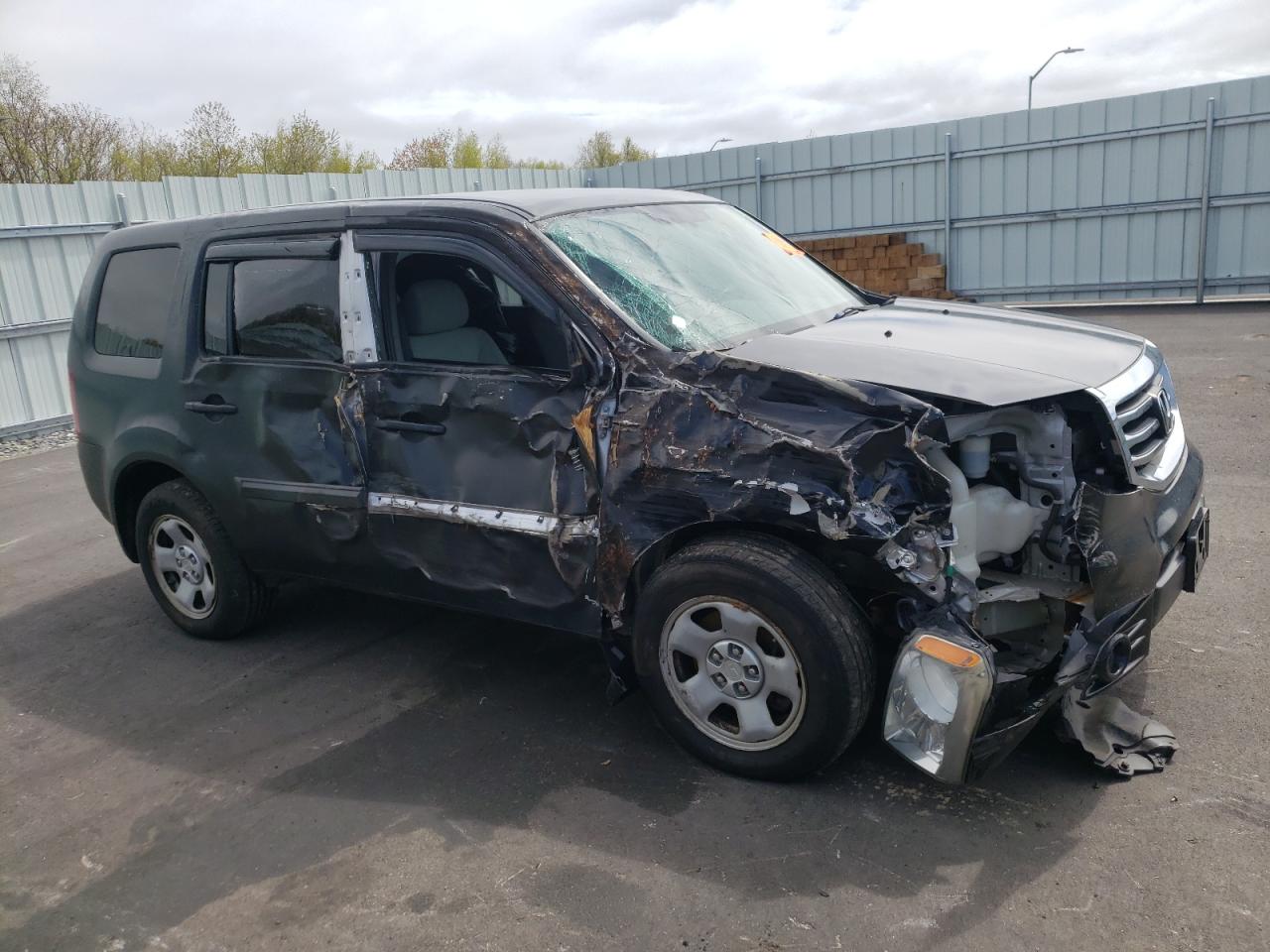 Photo 9 from auction – 2013 HONDA PILOT LX with VIN 5FNYF4H22DB079306