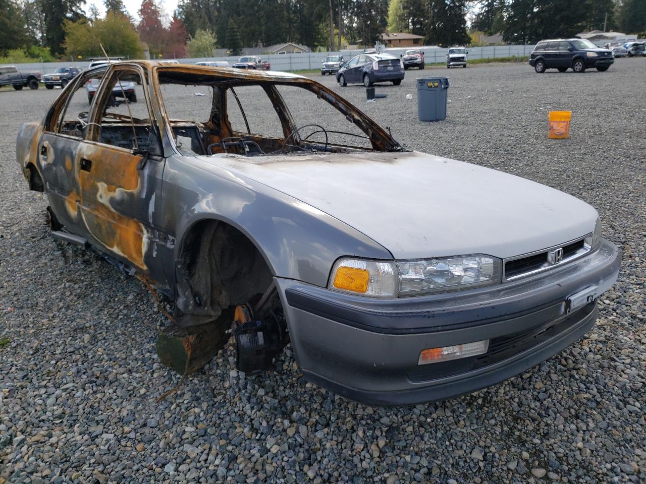 HONDA ACCORD EX 1990 with VIN JHMCB7662LC129791 - Photo from auction