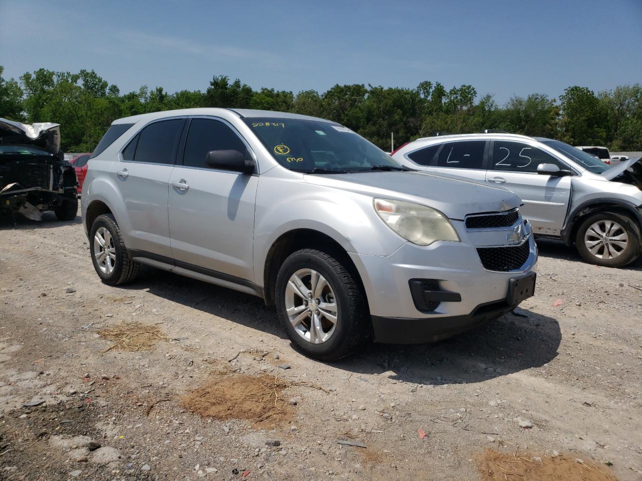 CHEVROLET EQUINOX LS 2013 with VIN 2GNALBEK8D6228317 - Photo from auction
