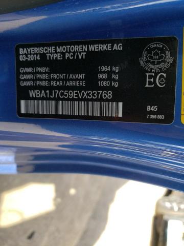 Photo 10 from auction – 2014 BMW M235I with VIN WBA1J7C59EVX33768