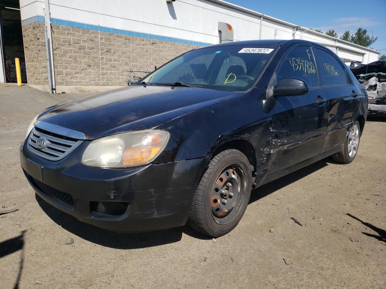 Photo 2 from auction – 2009 KIA SPECTRA EX with VIN KNAFE222095601170