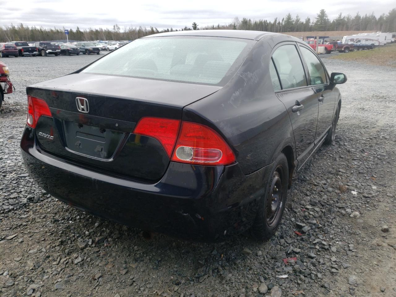 Photo 9 from auction – 2007 HONDA CIVIC DX with VIN 2HGFA15377H043757