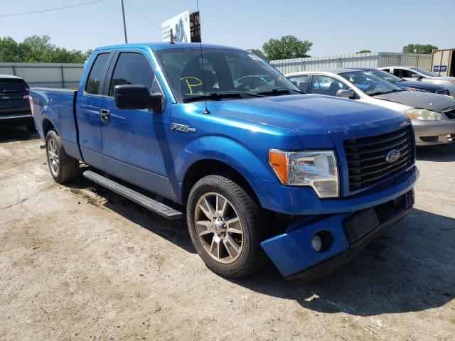 FORD F150 SUPER 2014 with VIN 1FTFX1CF6EKE69407 - Photo from auction