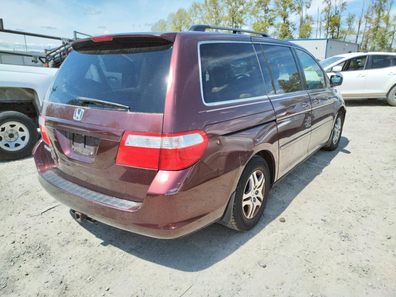 Photo 4 from auction – 2007 HONDA ODYSSEY EX with VIN 5FNRL38717B413302
