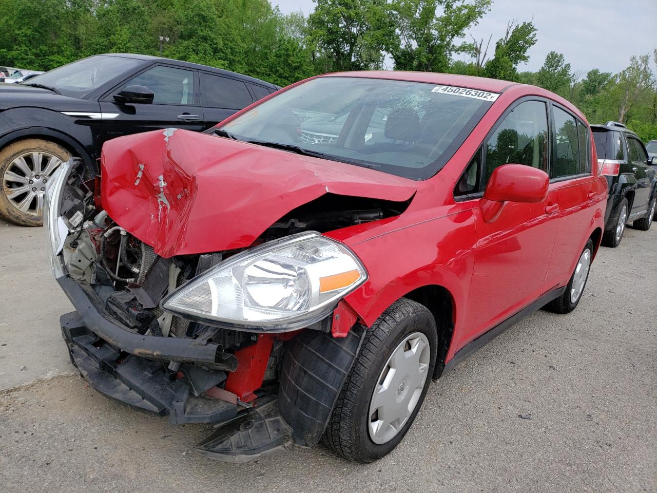 Photo 2 from auction – 2008 NISSAN VERSA S with VIN 3N1BC13E88L441891