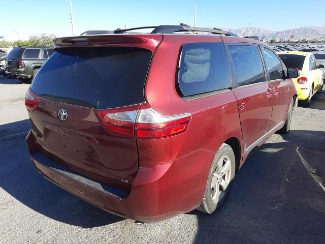 Photo 4 from auction – 2017 TOYOTA SIENNA LE with VIN 5TDKZ3DC9HS781761