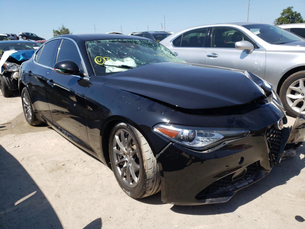 ALFA ROMEO GIULIA 2018 with VIN ZARFAEBN6J7563467 - Photo from auction