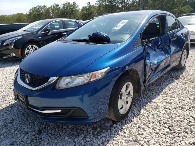 Photo 2 from auction – 2015 HONDA CIVIC LX with VIN 19XFB2F58FE018247