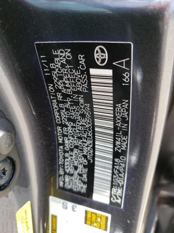 Photo 10 from auction – 2012 TOYOTA PRIUS V with VIN JTDZN3EU6C3059594