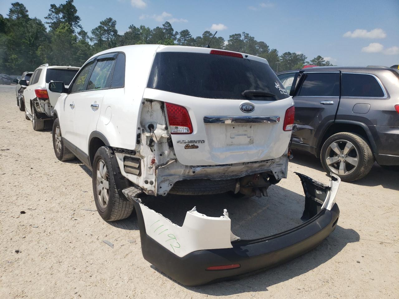 Photo 3 from auction – 2011 KIA SORENTO BA with VIN 5XYKT3A15BG177388