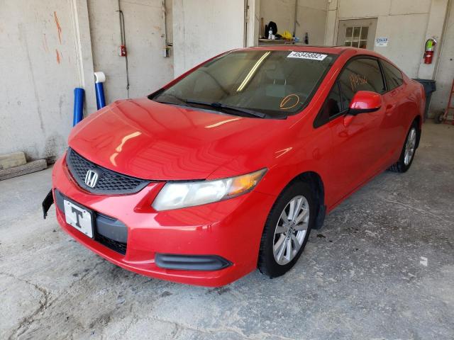 Photo 2 from auction – 2012 HONDA CIVIC EX with VIN 2HGFG3B86CH557085
