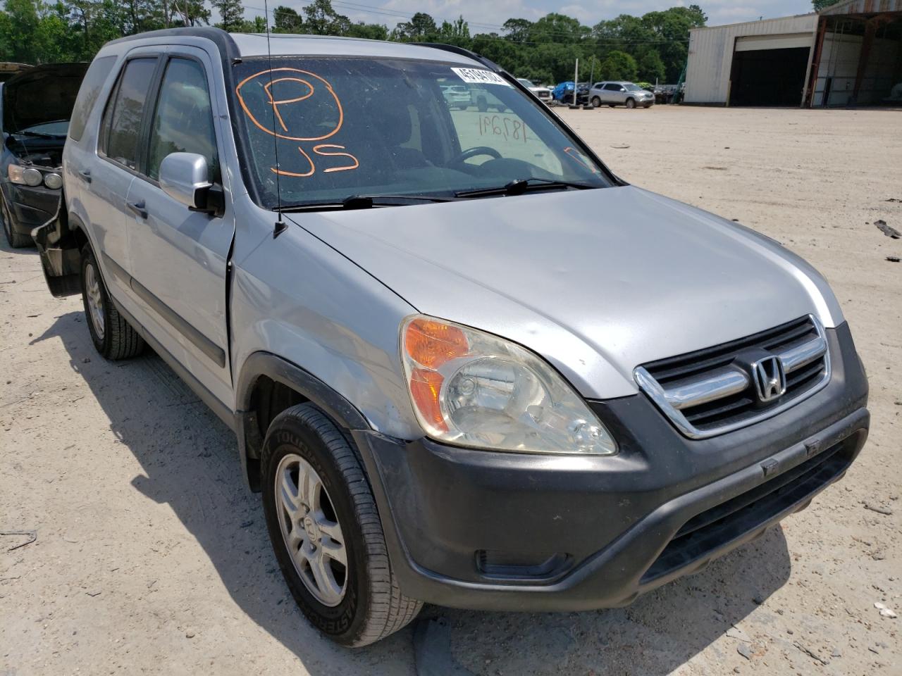 HONDA CR-V EX 2004 with VIN SHSRD78814U258302 - Photo from auction