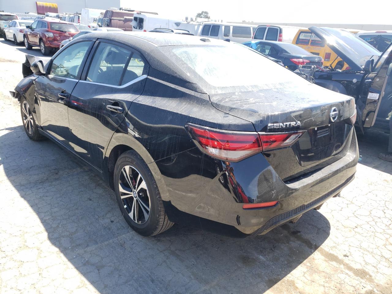 Photo 3 from auction – 2022 NISSAN SENTRA with VIN 3N1AB8CV5NY243064