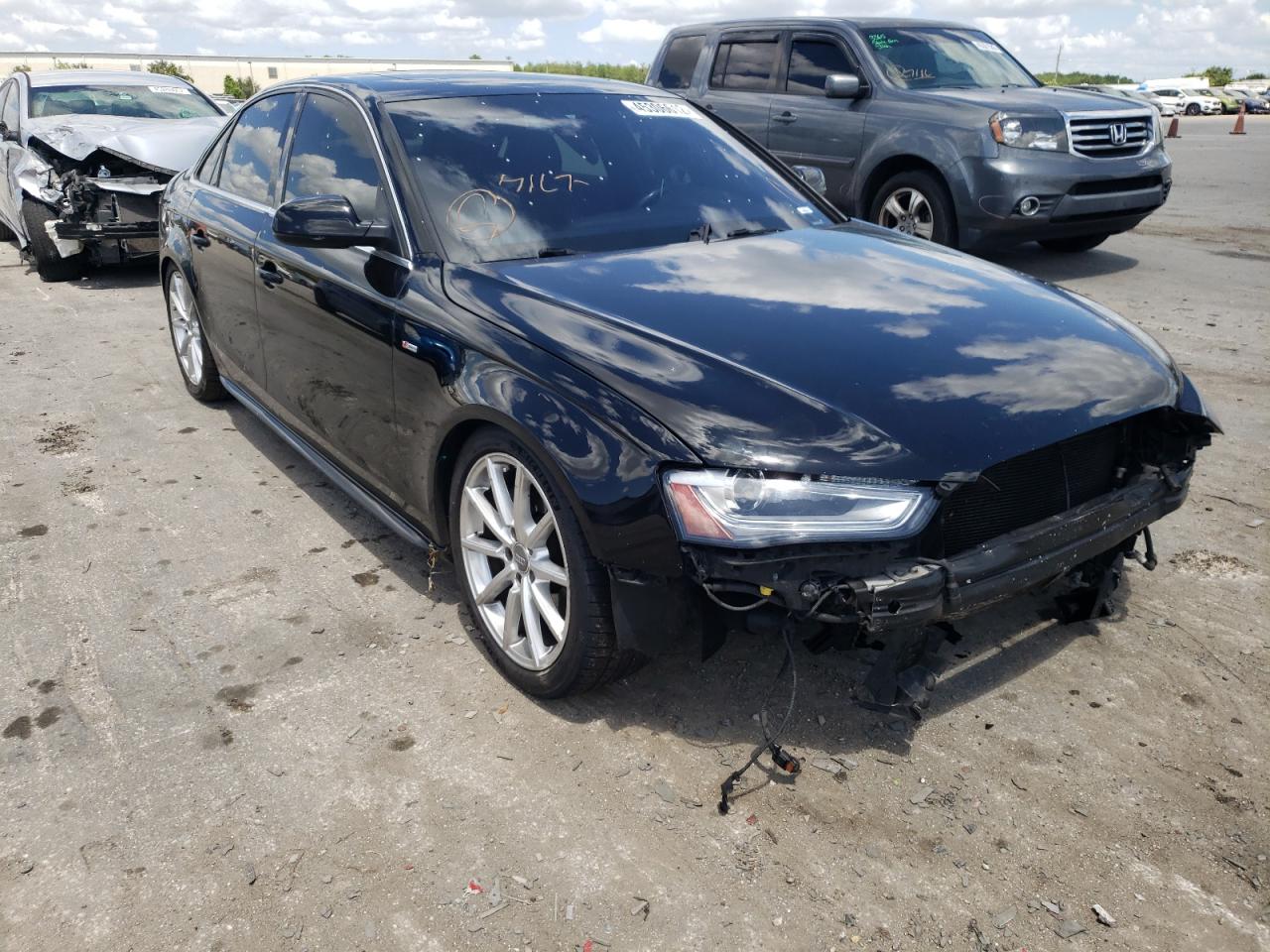 AUDI A4 PREMIUM 2015 with VIN WAUAFAFL0FN011776 - Photo from auction