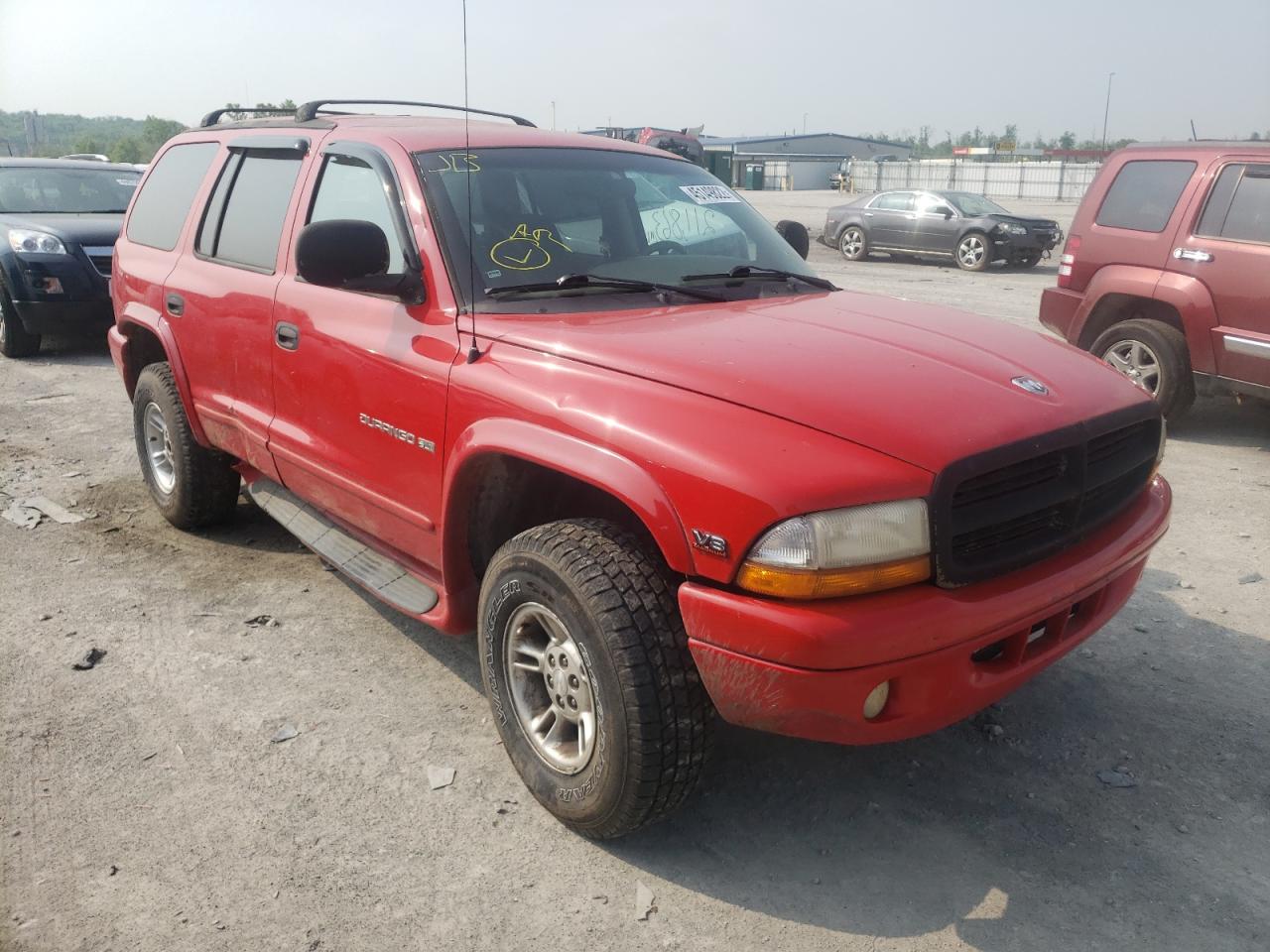 DODGE DURANGO 2000 with VIN 1B4HS28N0YF187772 - Photo from auction