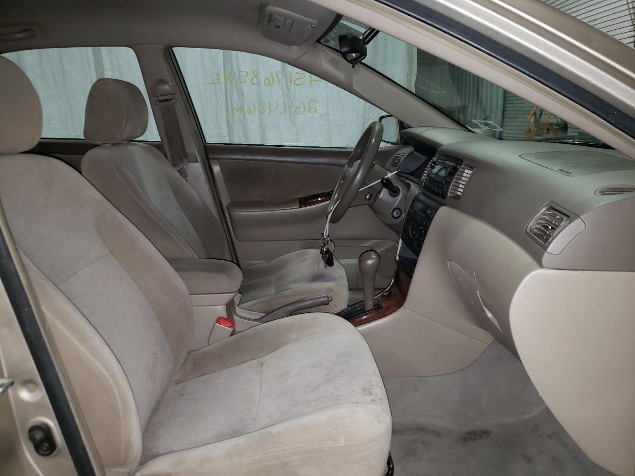 Photo 5 from auction – 2005 TOYOTA COROLLA CE with VIN 2T1BR32E05C336849