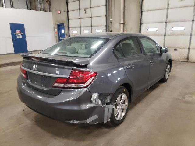 Photo 4 from auction – 2013 HONDA CIVIC with VIN 19XFB2F58DE075755