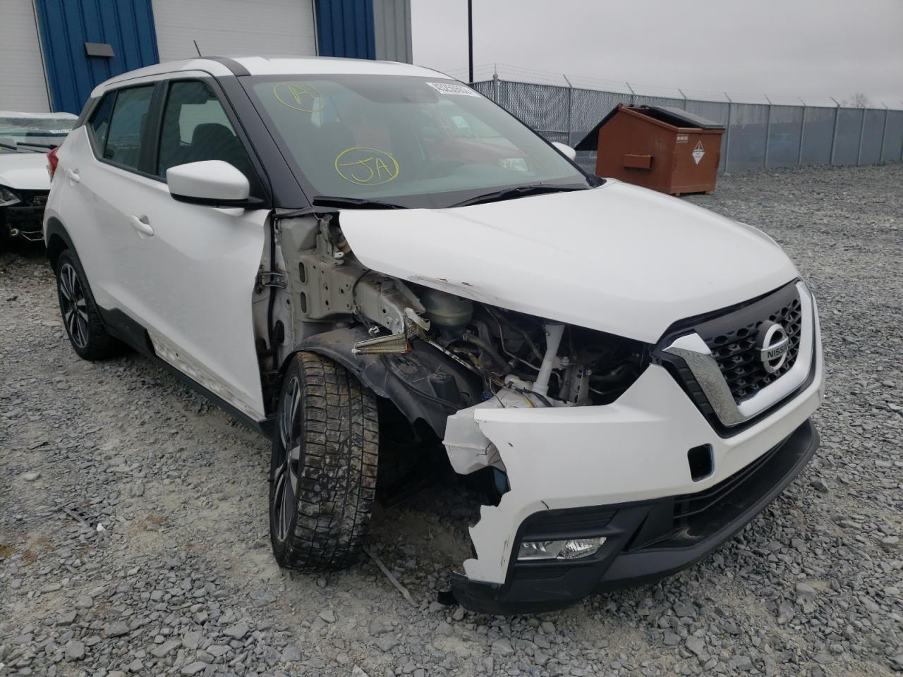 NISSAN KICKS S 2019 with VIN 3N1CP5CU3KL493024 - Photo from auction