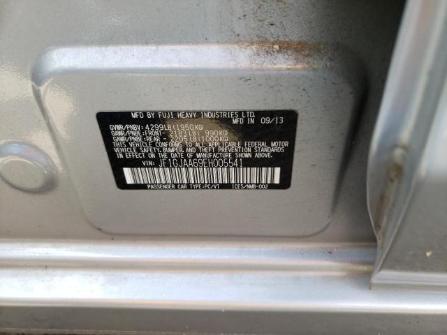 Photo 10 from auction – 2014 SUBARU IMPREZA with VIN JF1GJAA69EH005541