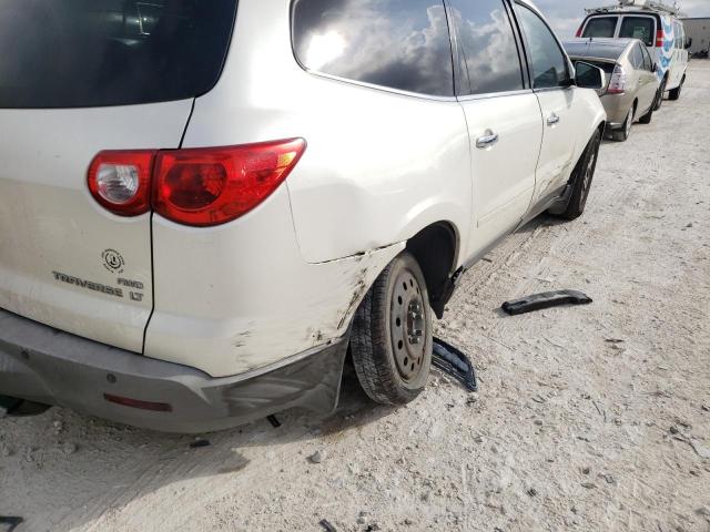 Photo 9 from auction – 2011 CHEVROLET TRAVERSE L with VIN 1GNKRGED2BJ328687
