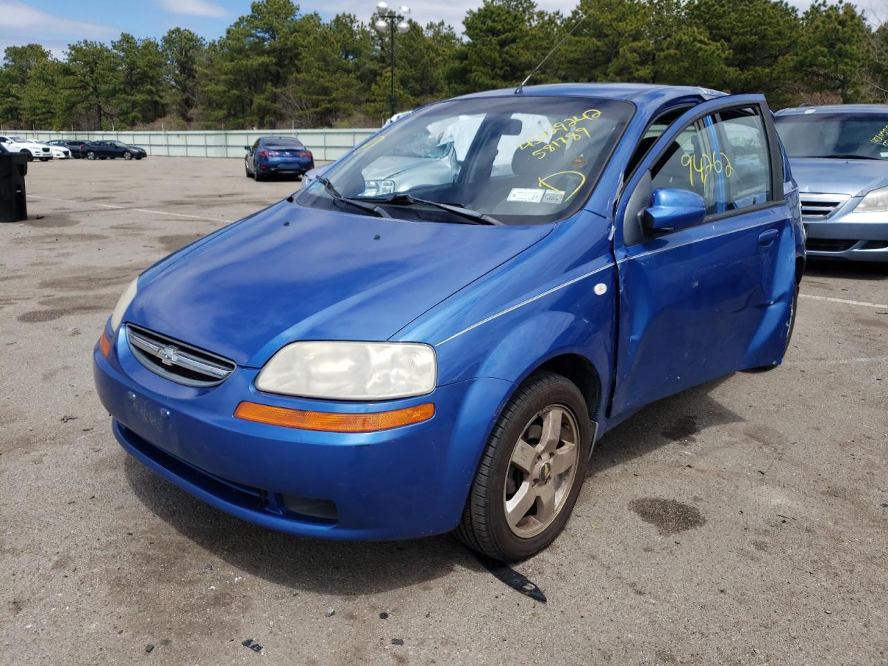 Photo 2 from auction – 2006 CHEVROLET AVEO LT with VIN KL1TG66686B581789