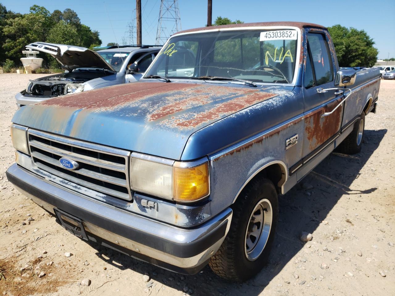 Photo 2 from auction – 1990 FORD F150 with VIN 1FTDF15N3LNB32106