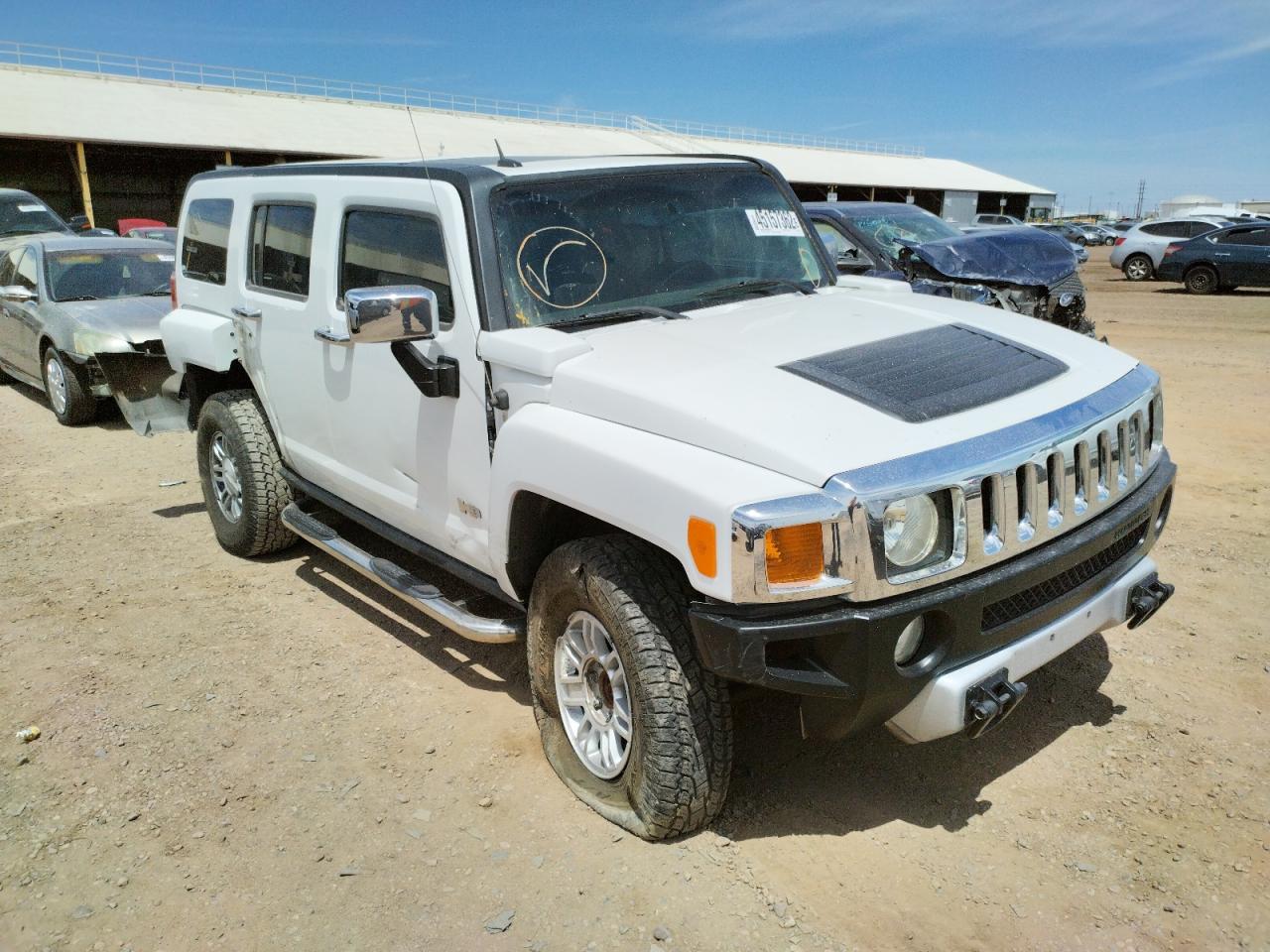 Photo 1 from auction – 2008 HUMMER H3 with VIN 5GTEN13E688111727