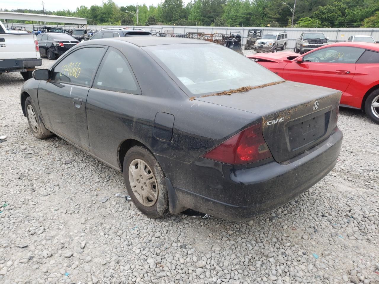 Photo 3 from auction – 2001 HONDA CIVIC LX with VIN 1HGEM22571L113993