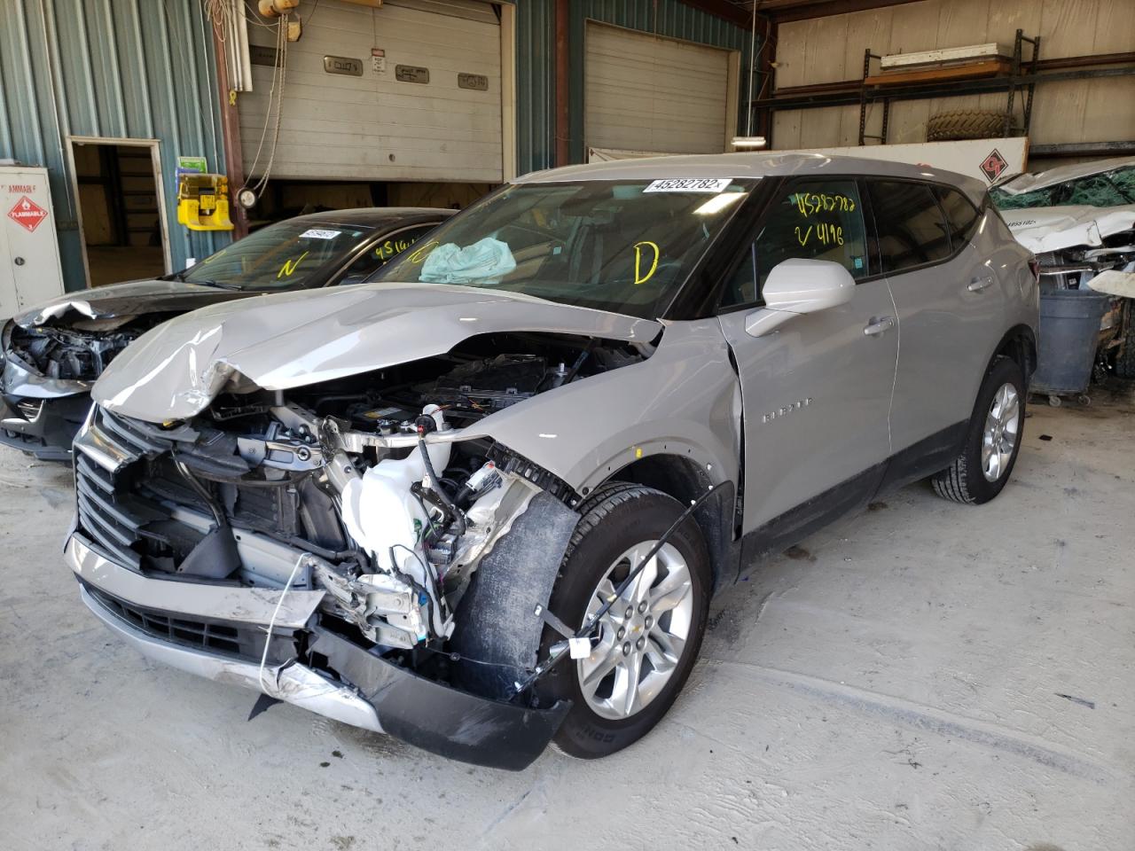 Photo 2 from auction – 2021 CHEVROLET BLAZER 2LT with VIN 3GNKBCRS3MS575451
