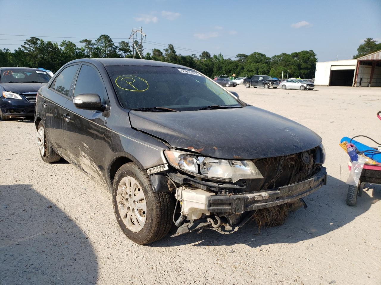 KIA FORTE EX 2010 с VIN KNAFU4A28A5809558 - Фото с аукциона