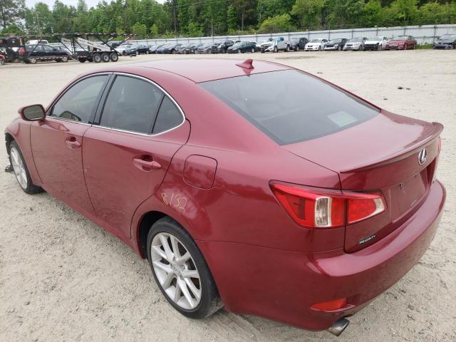 Photo 3 from auction – 2012 LEXUS IS 250 with VIN JTHCF5C2XC2036002