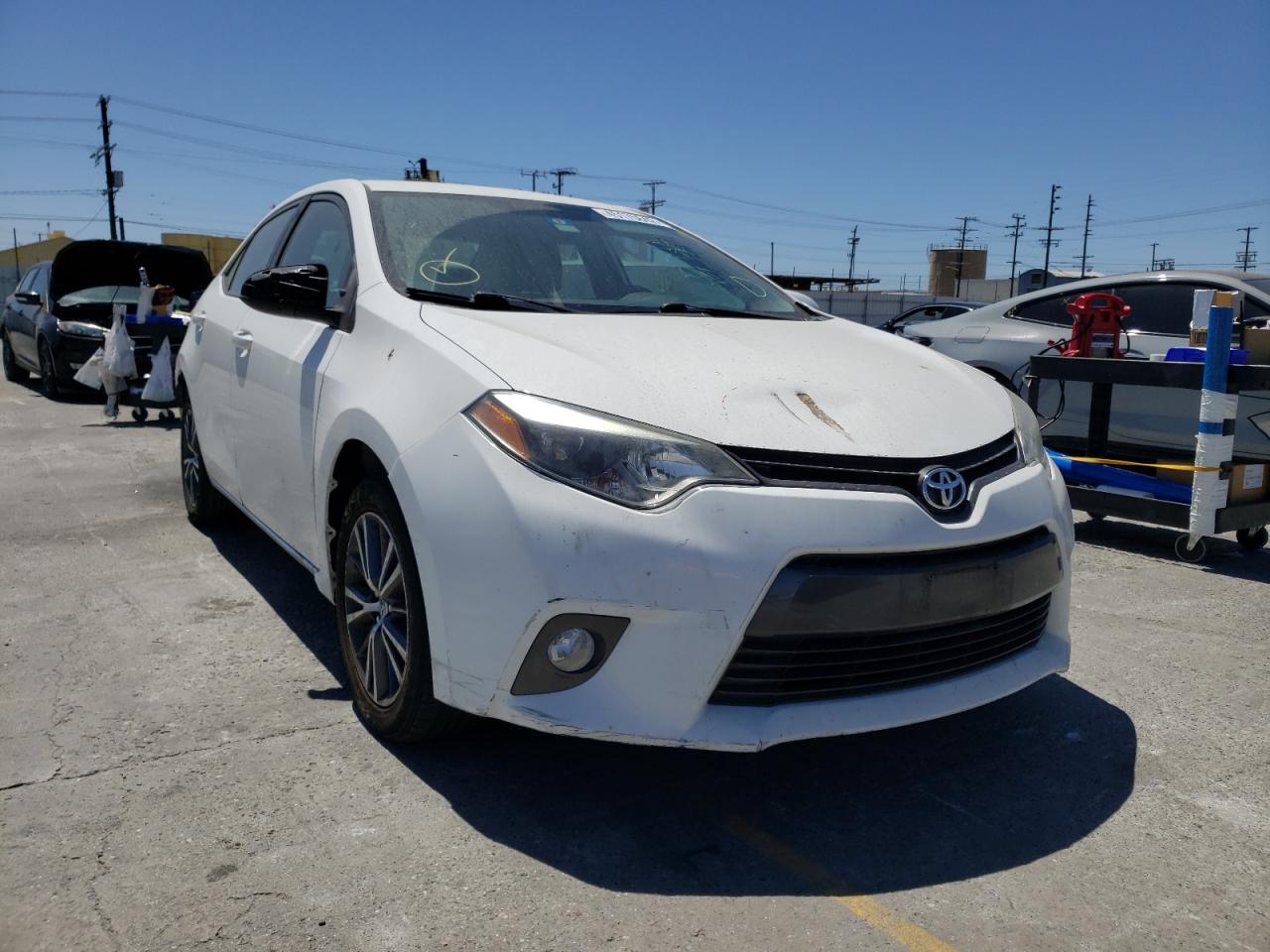 TOYOTA COROLLA L 2016 with VIN 5YFBURHEXGP484535 - Photo from auction
