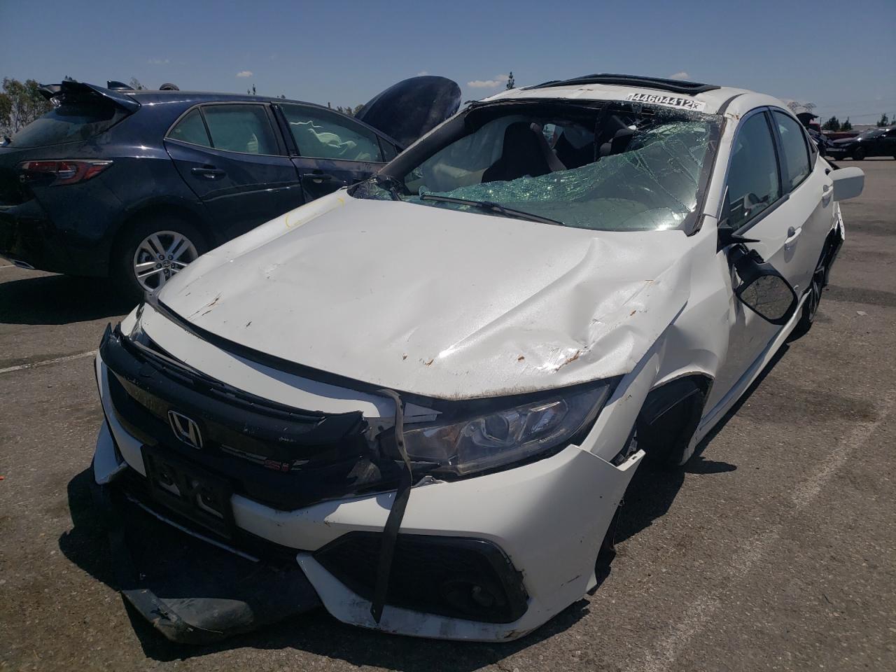 Photo 2 from auction – 2019 HONDA CIVIC SI with VIN 2HGFC1E55KH701595