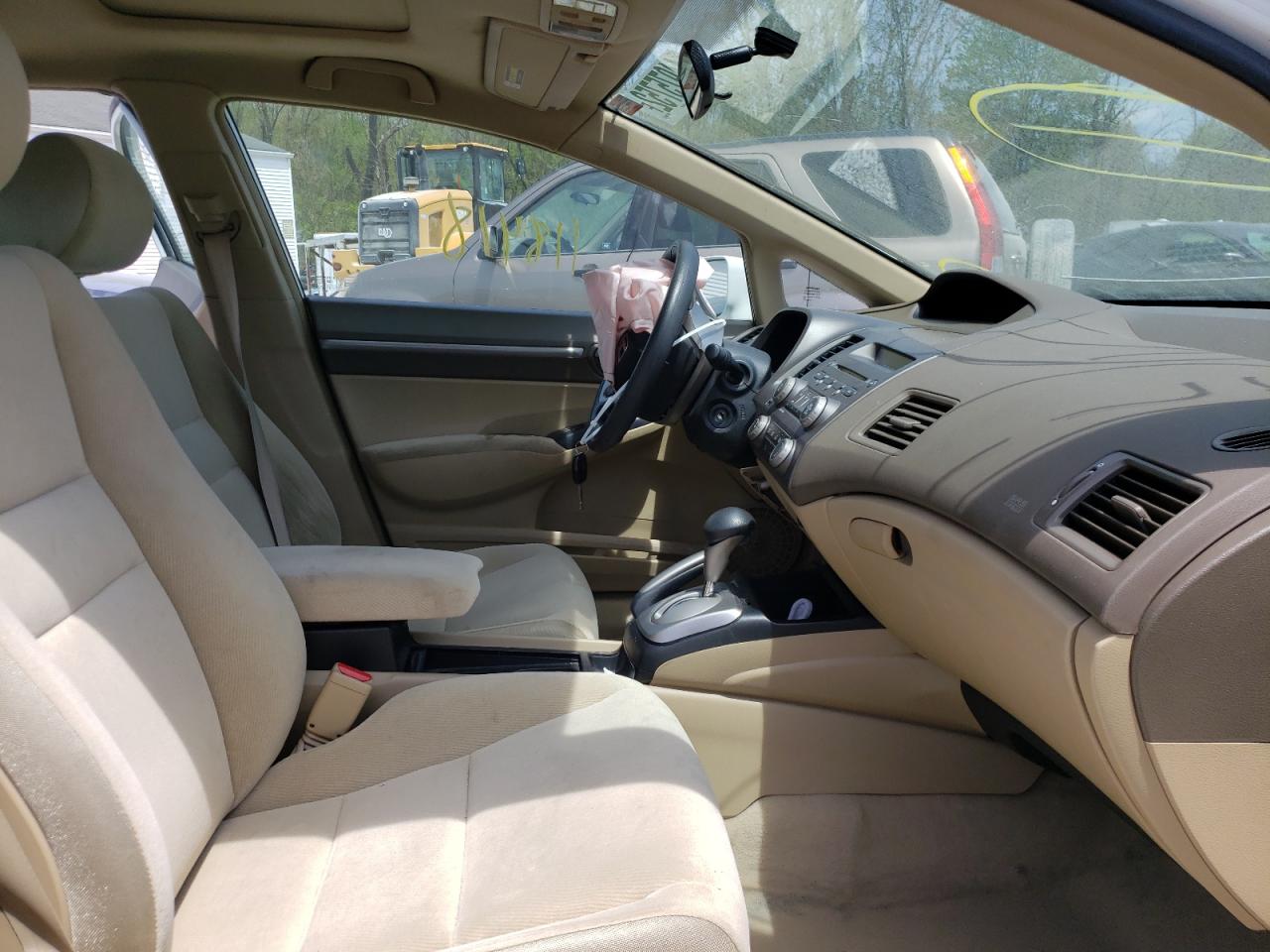 Photo 5 from auction – 2008 HONDA CIVIC EX with VIN 1HGFA16838L104083