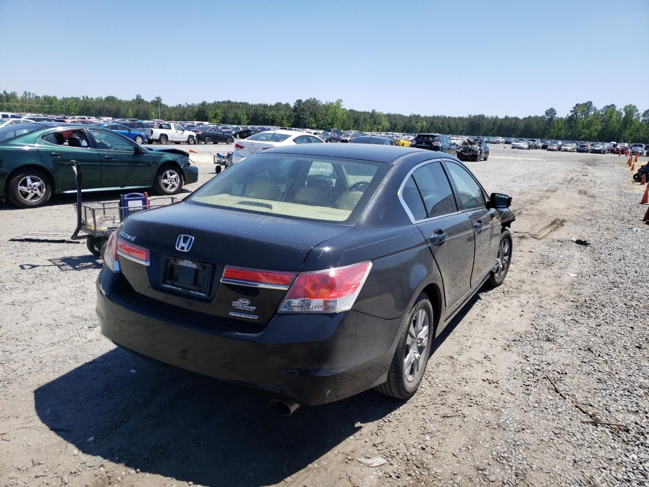 Photo 4 from auction – 2012 HONDA ACCORD SE with VIN 1HGCP2F66CA038462