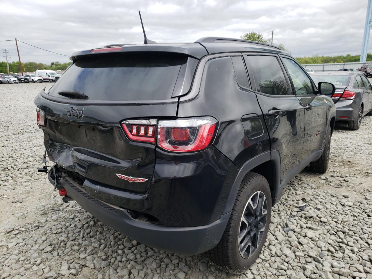 Photo 4 from auction – 2020 JEEP COMPASS TR with VIN 3C4NJDDB3LT227650